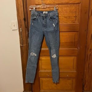 Reformation distressed Skinny Jeans